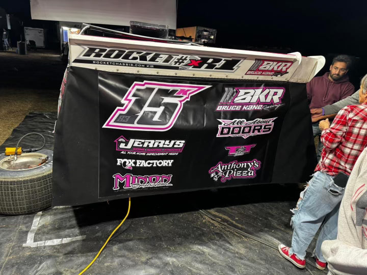 Dirt Late Model Rear Skirt